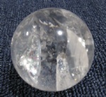 rock crystal sphere